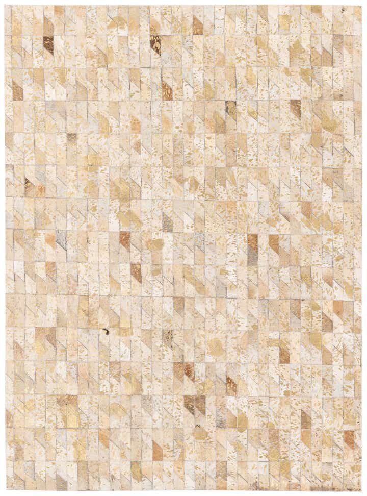 4' x 5' 2 Cowhide Stocks Rug