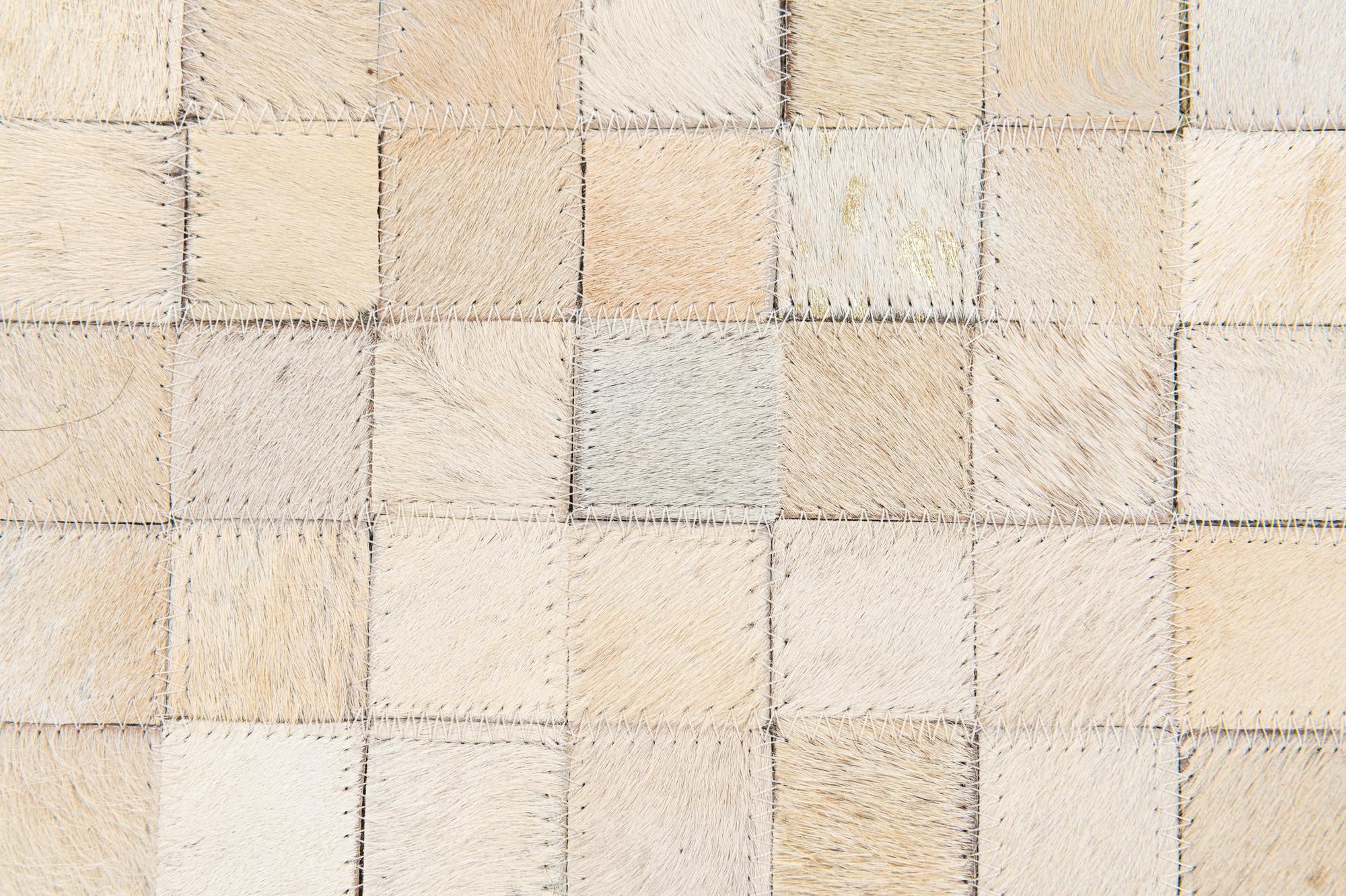 4' x 5' 8 Cowhide Stocks Rug