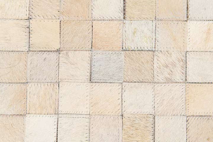 4' x 5' 8 Cowhide Stocks Rug
