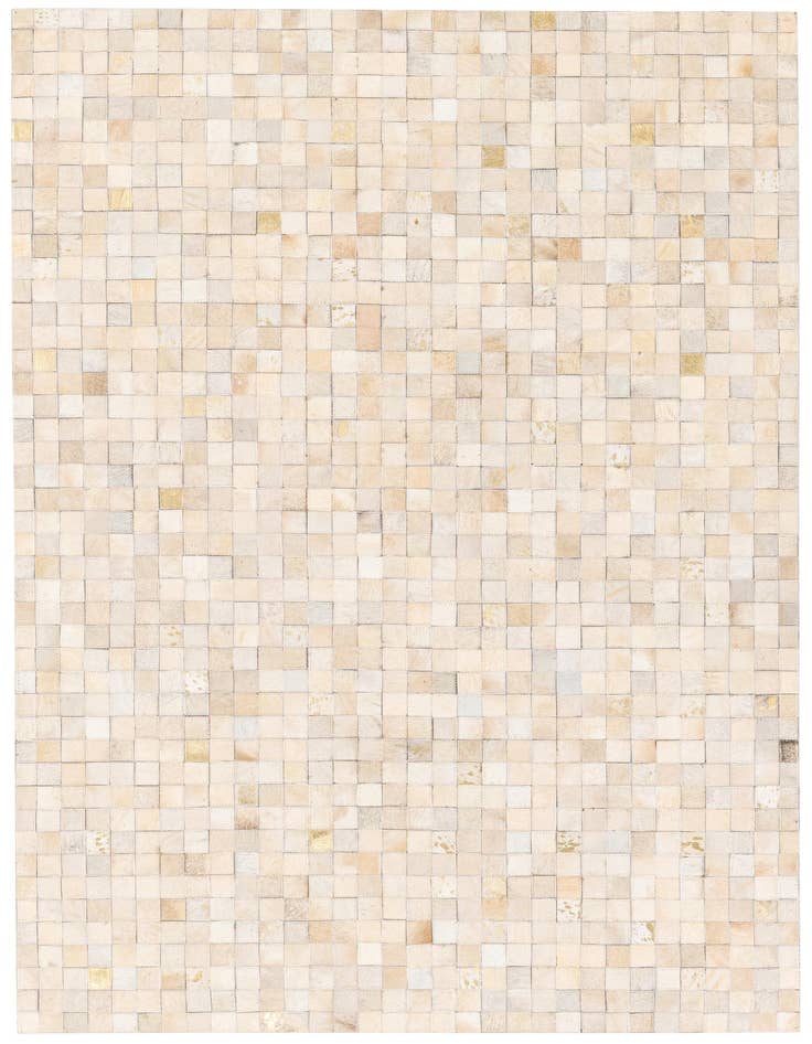 Detail image of 4' x 5' 8 Cowhide Stocks Rug