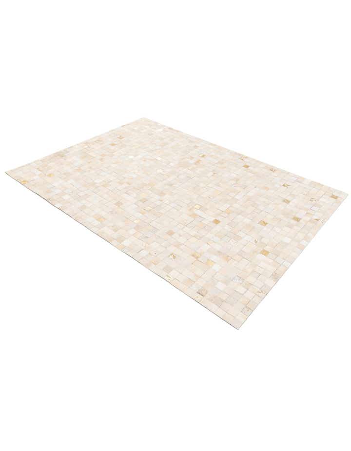 4' 1 x 5' 8 Cowhide Stocks Rug
