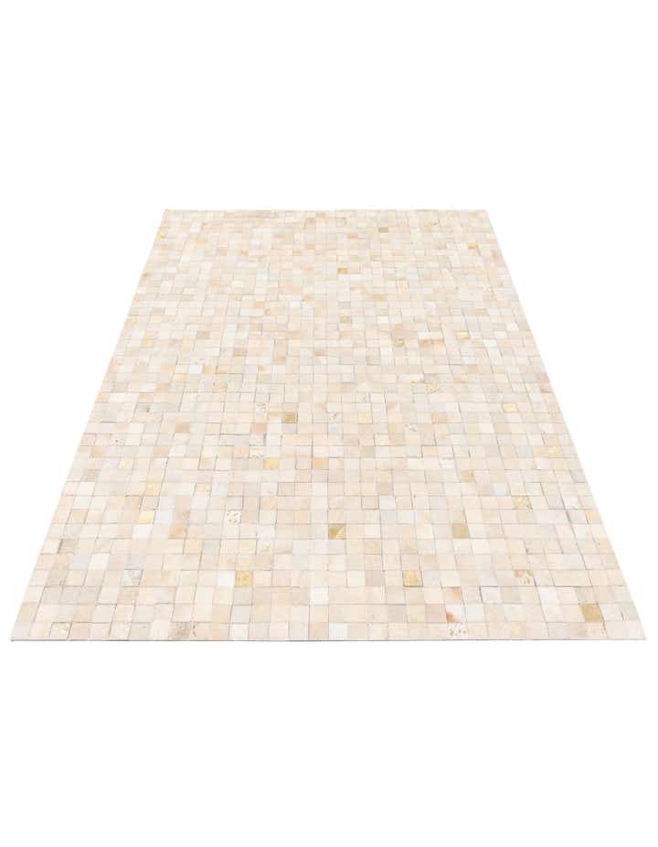 4' 1 x 5' 8 Cowhide Stocks Rug