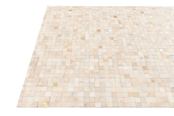 4' 1 x 5' 8 Cowhide Stocks Rug