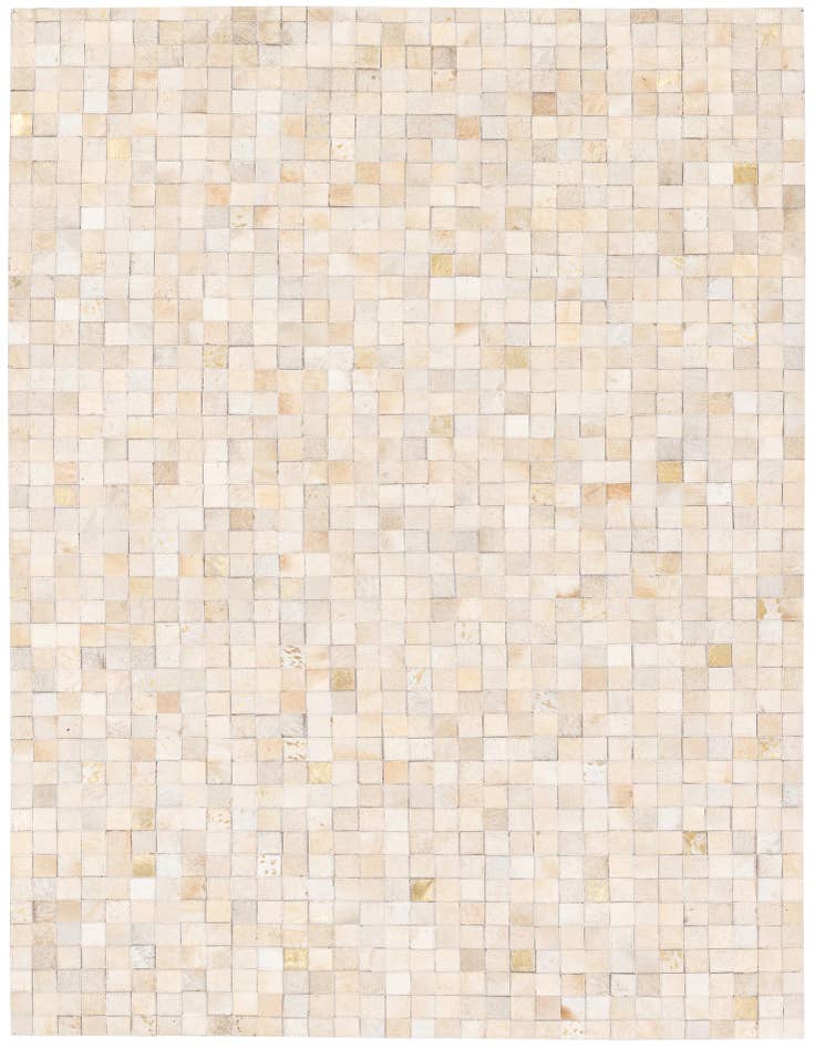 Detail image of 4' 1 x 5' 8 Cowhide Stocks Rug