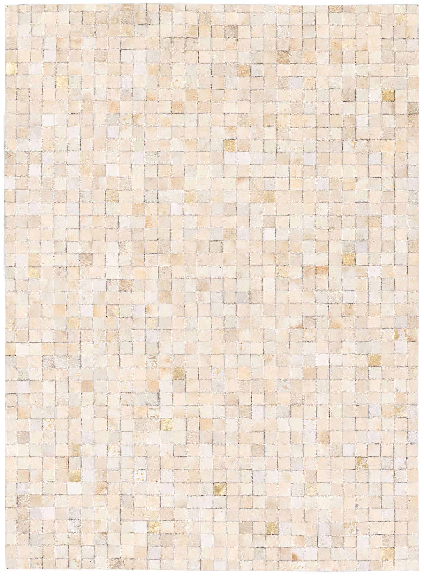 4' 1 x 5' 8 Cowhide Stocks Rug