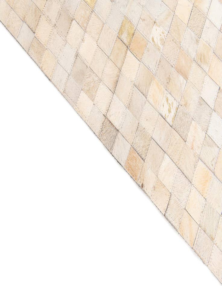 Detail image of 4' x 5' 8 Cowhide Stocks Rug