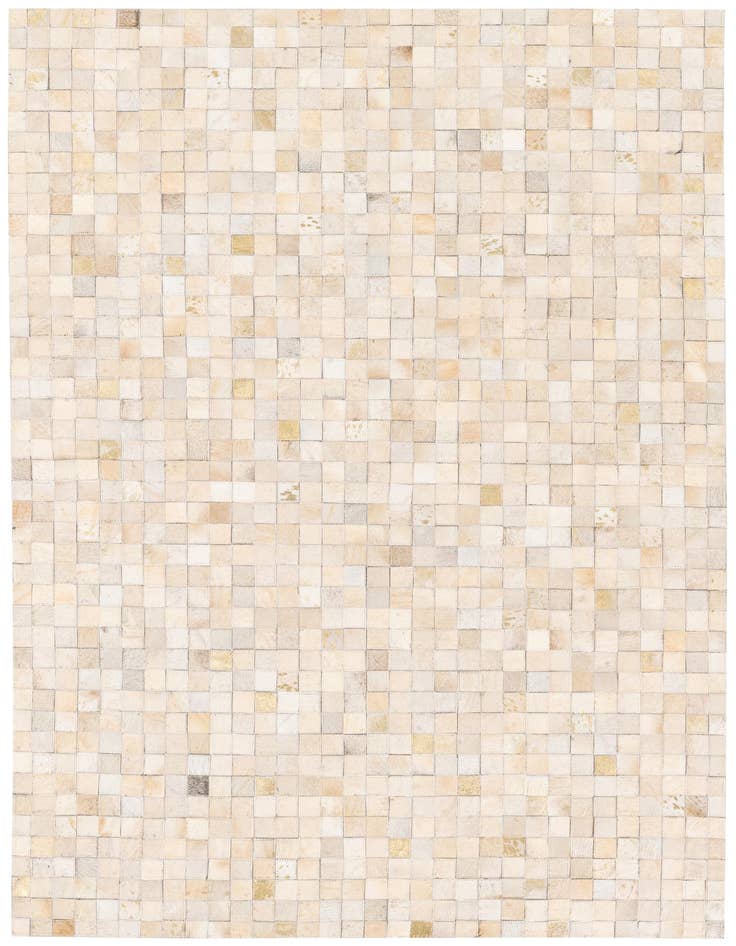 Detail image of 4' x 5' 8 Cowhide Stocks Rug