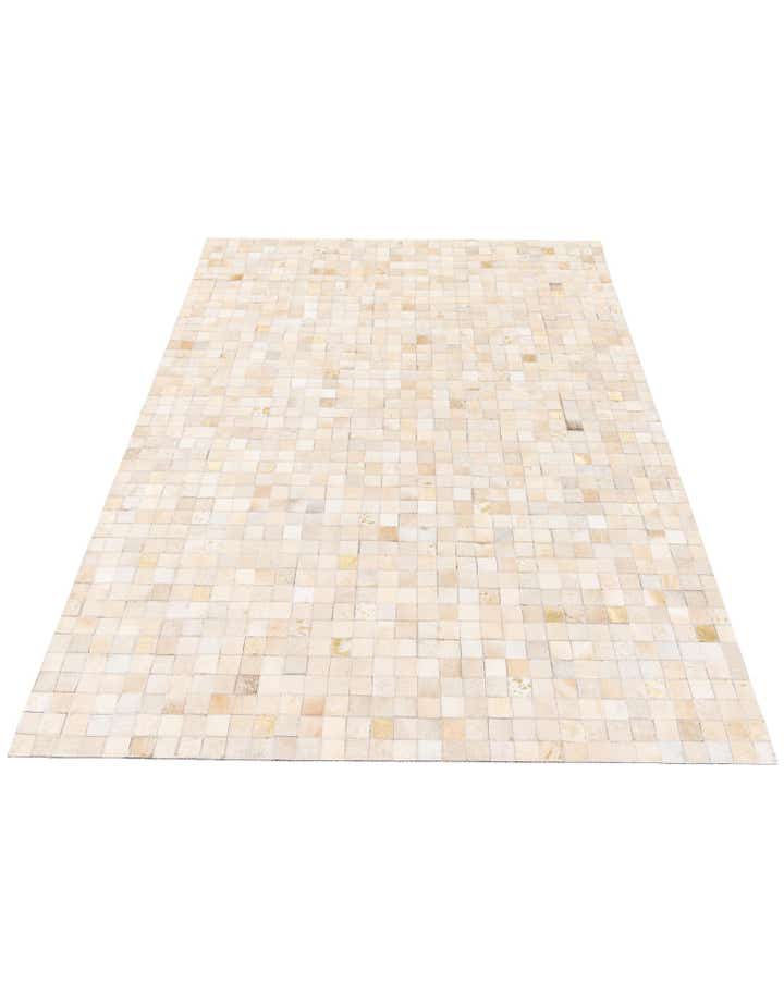 4' x 5' 7 Cowhide Stocks Rug