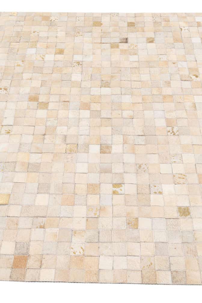 4' x 5' 7 Cowhide Stocks Rug