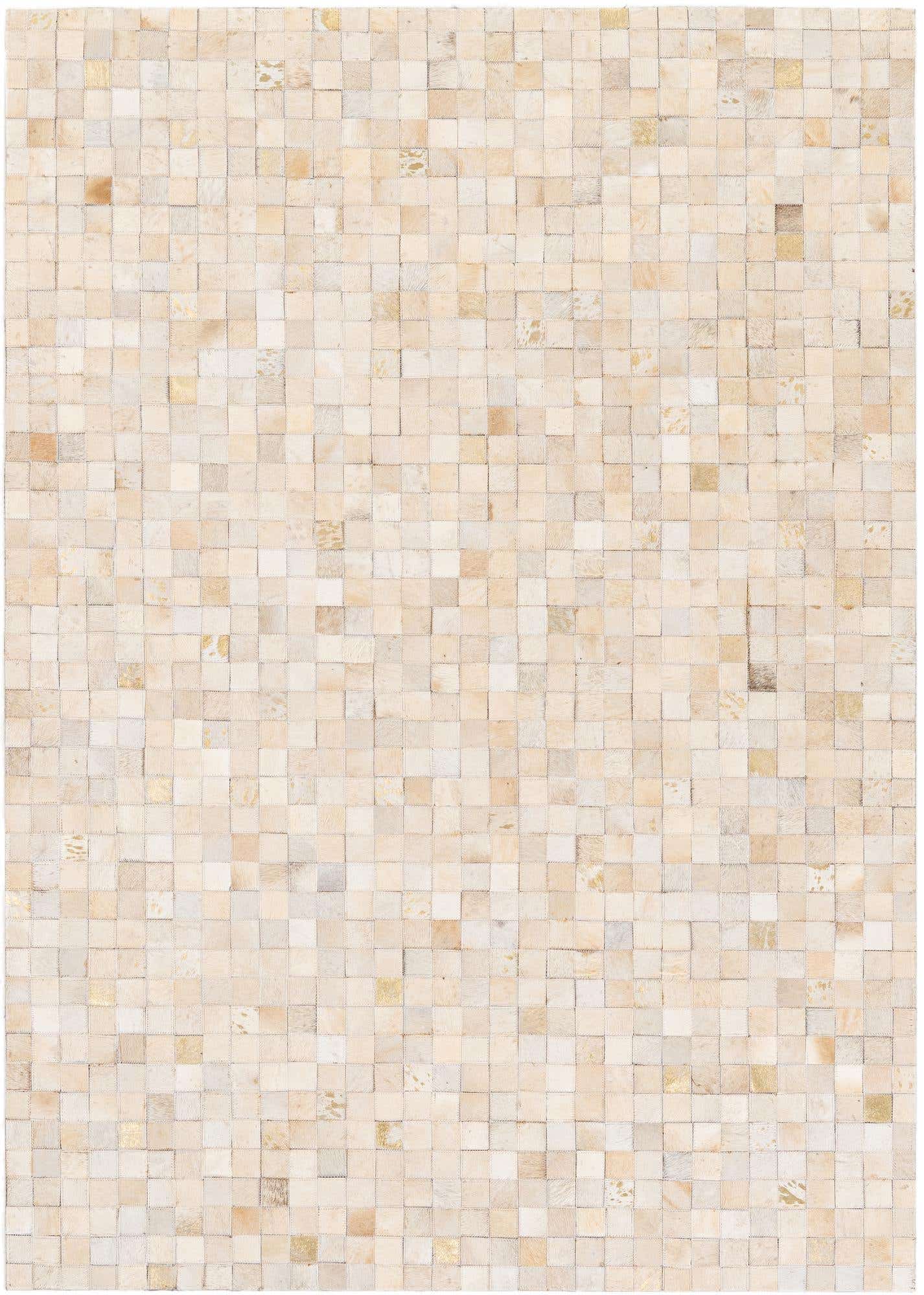 4' x 5' 7 Cowhide Stocks Rug
