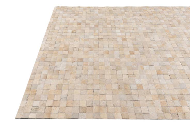Detail image of 4' x 5' 8 Cowhide Stocks Rug