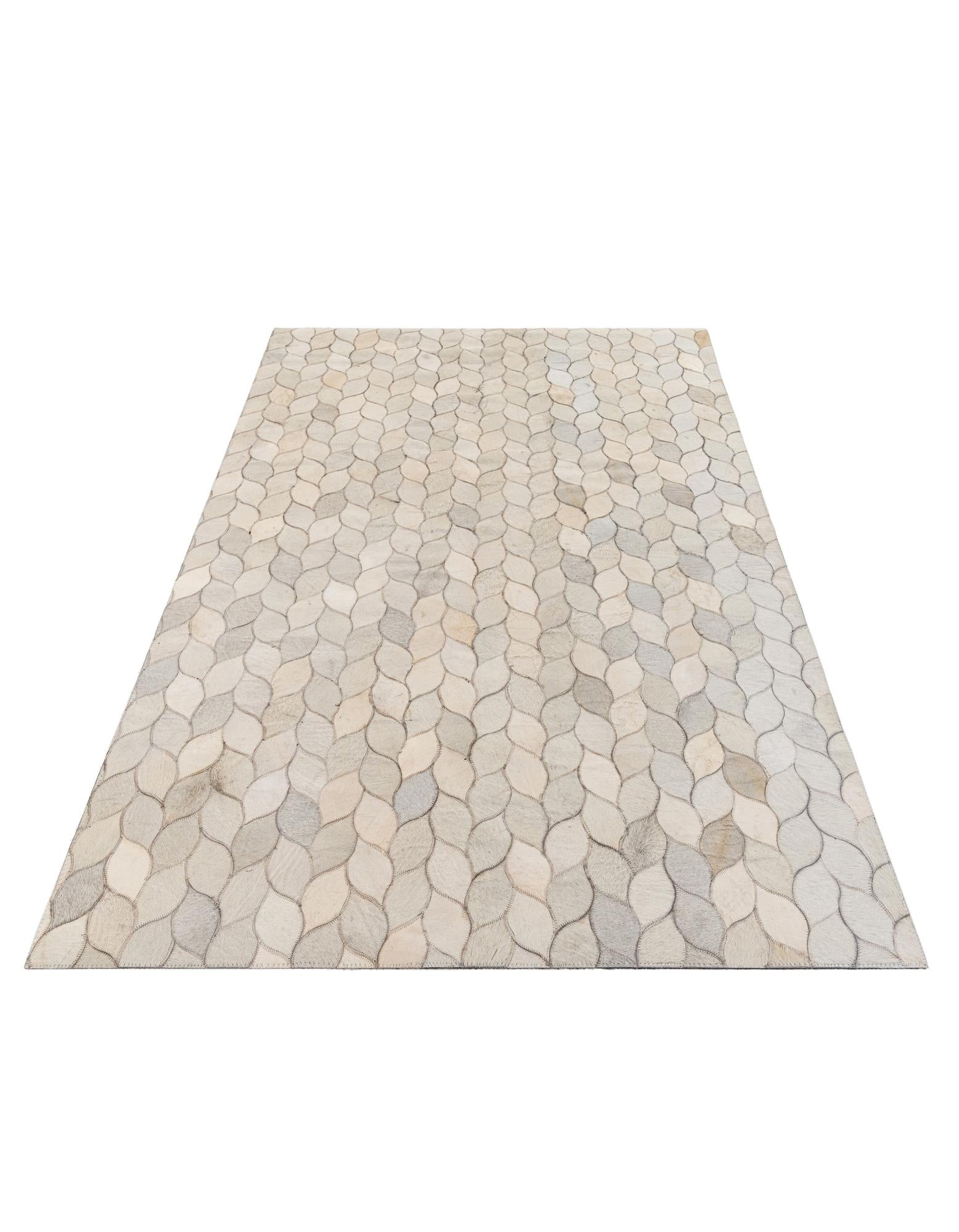 4' 1 x 6' Cowhide Stocks Rug