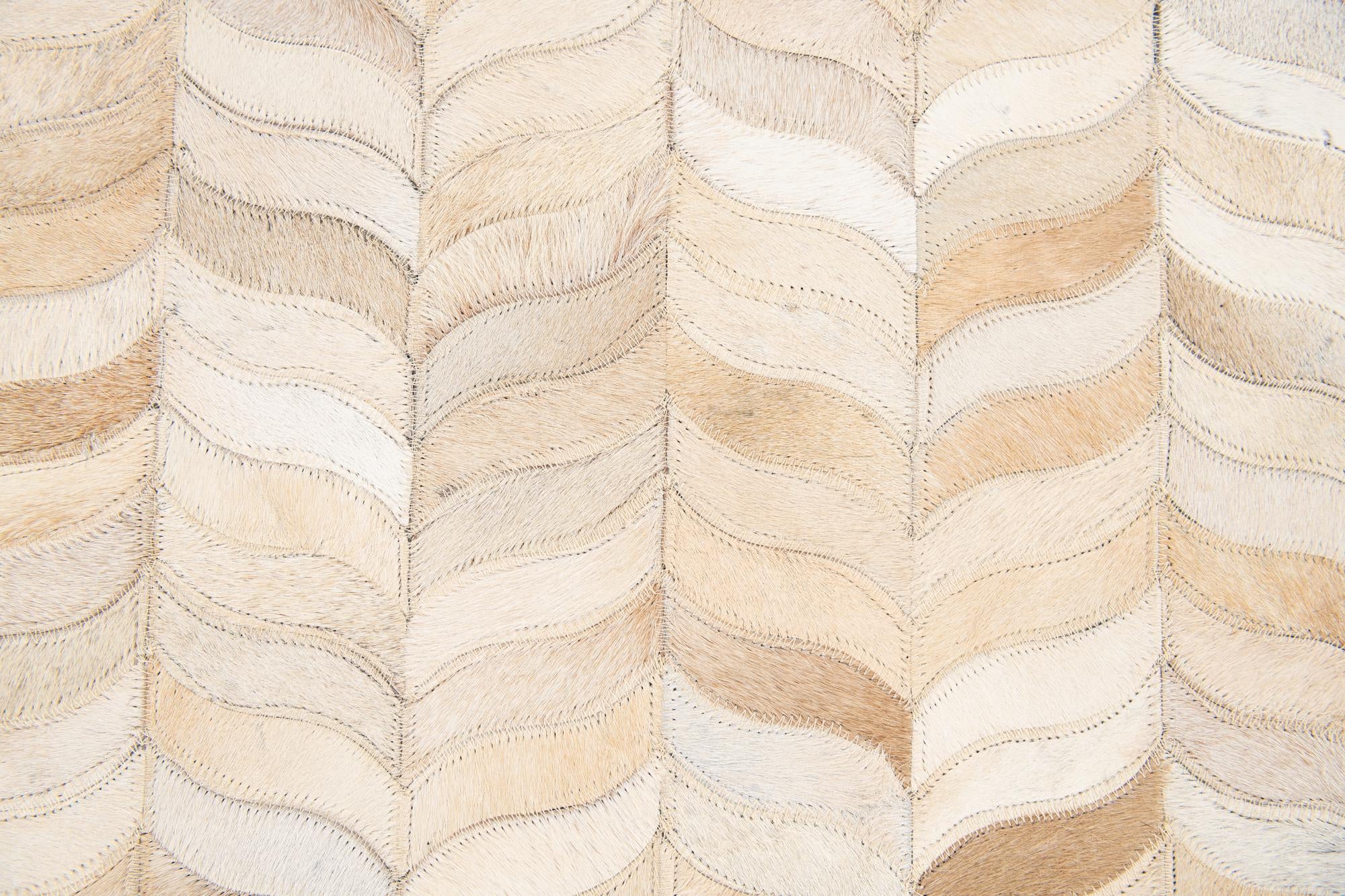4' x 5' 11 Cowhide Stocks Rug