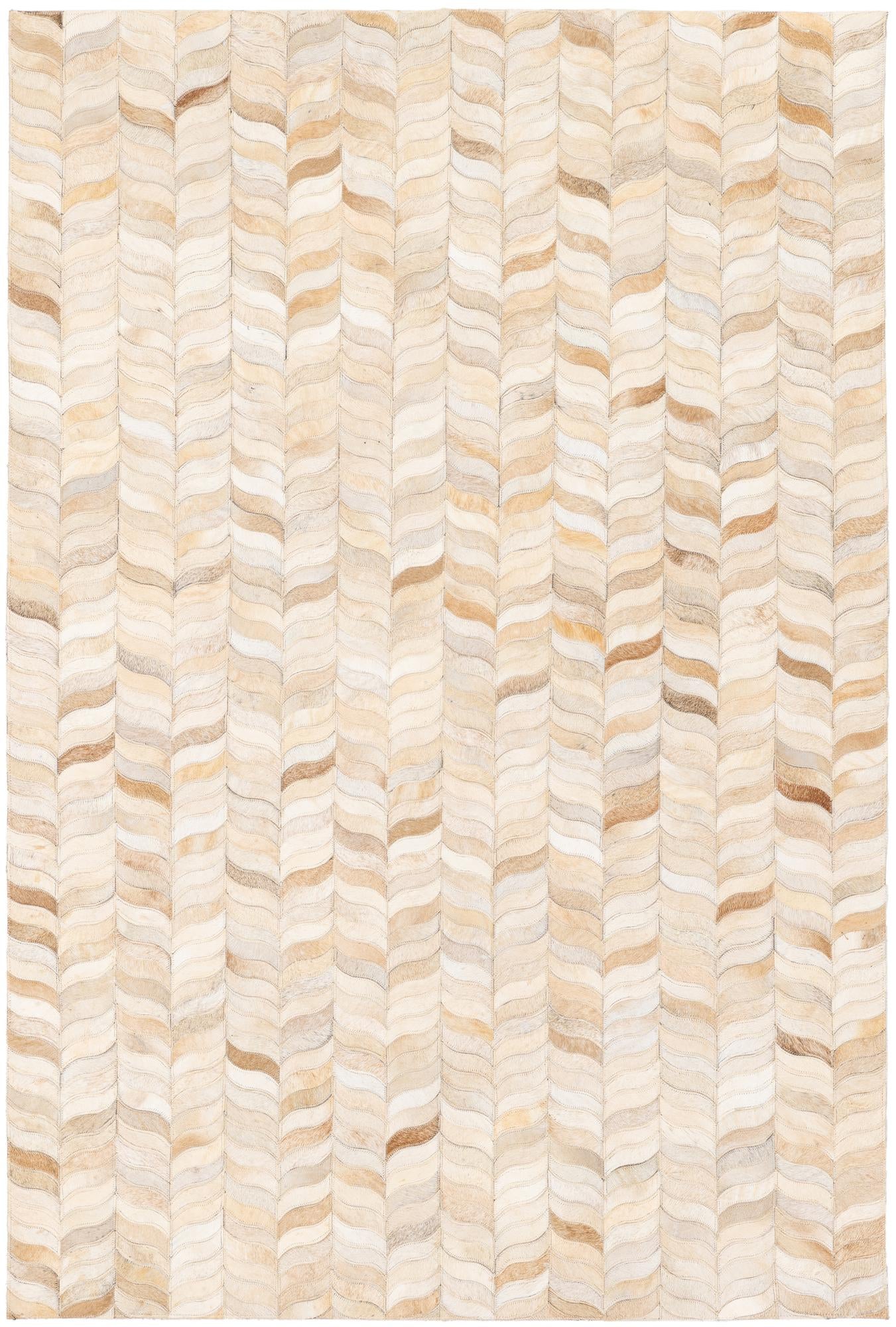 4' x 5' 11 Cowhide Stocks Rug