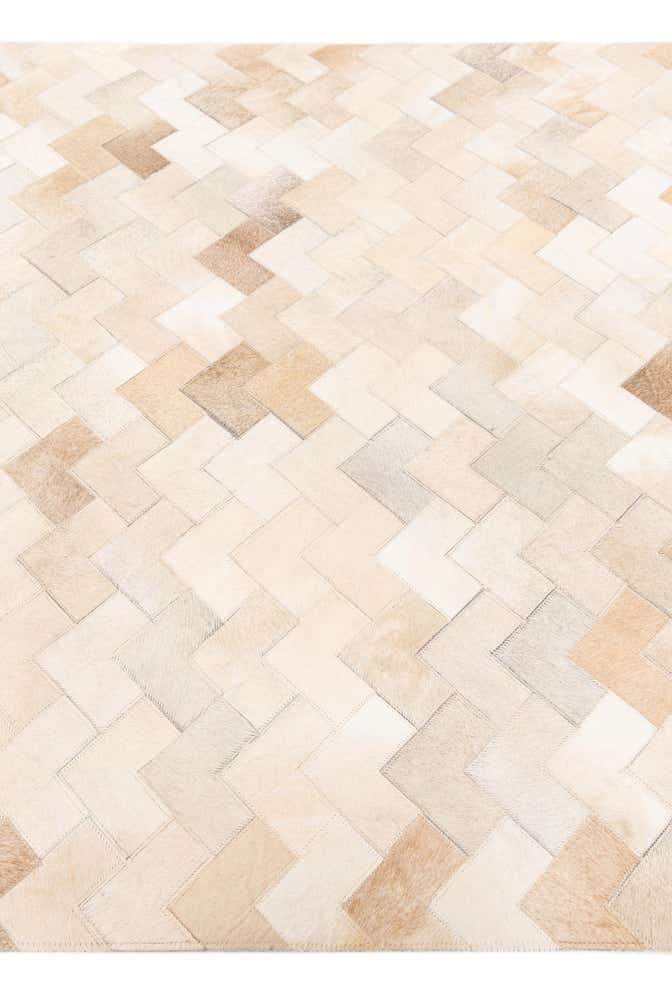 4' 1 x 6' Cowhide Stocks Rug