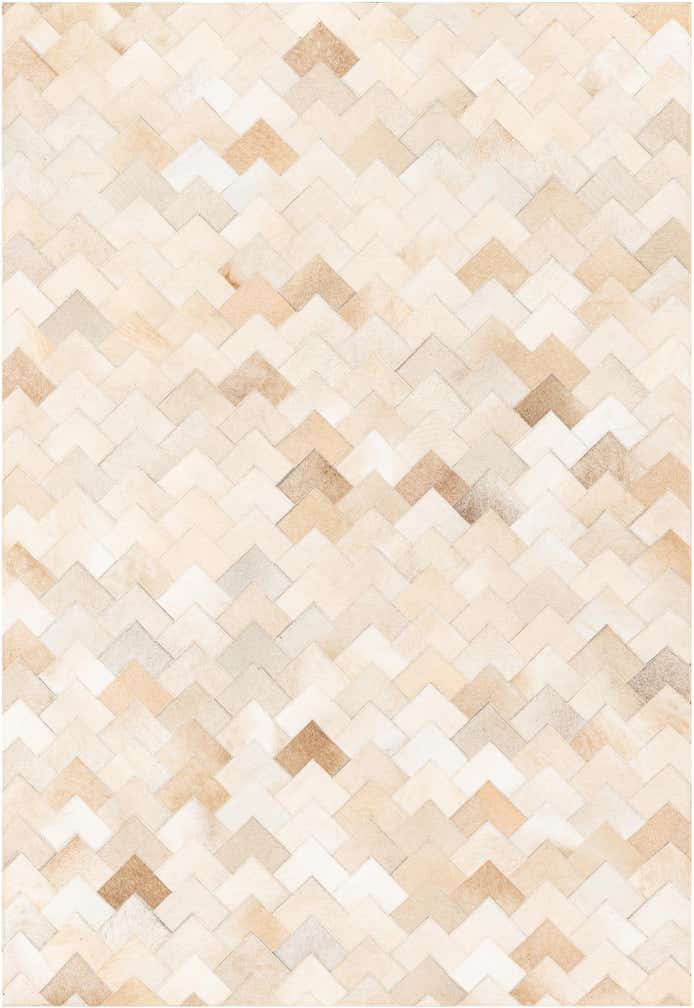 4' 1 x 6' Cowhide Stocks Rug