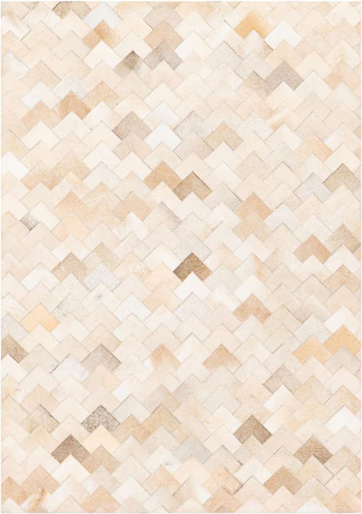 4' 2 x 5' 11 Cowhide Stocks Rug