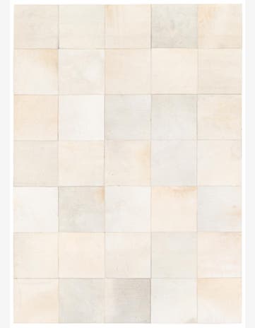 4' 7 x 6' 5 Cowhide Stocks Rug