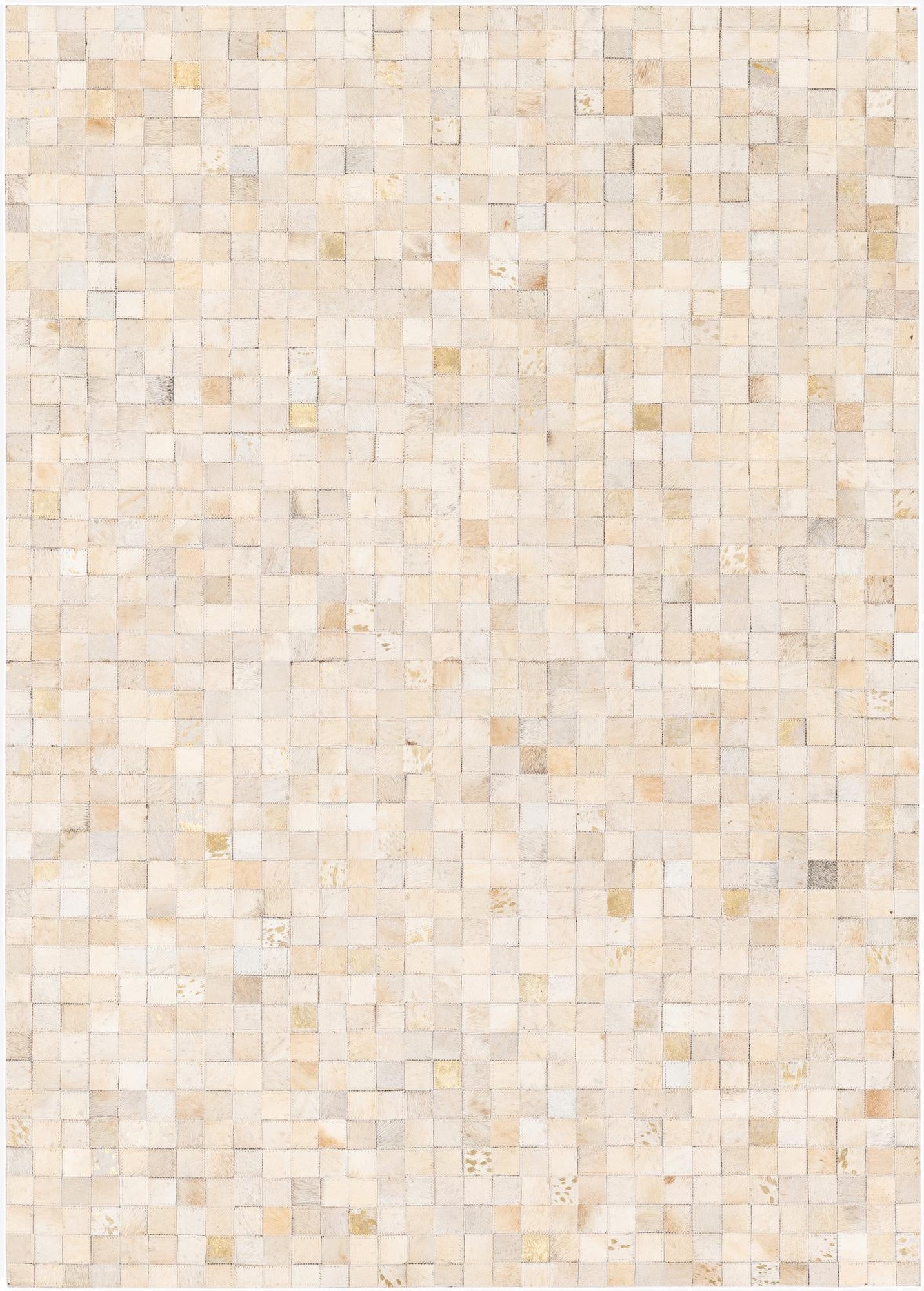 4' x 5' 7 Cowhide Stocks Rug