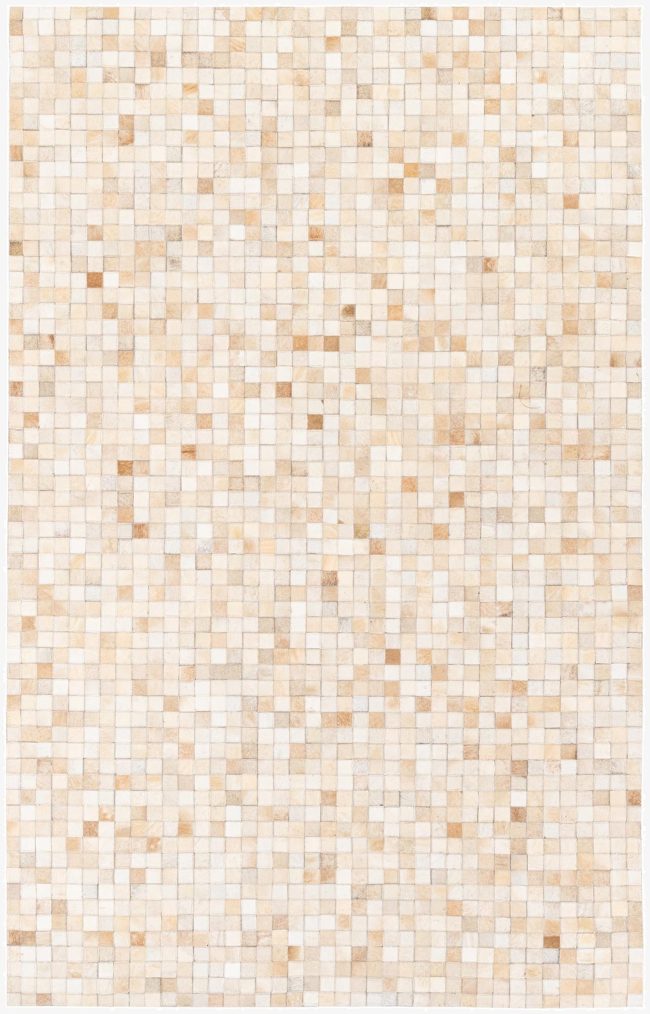 5' x 7' 11 Cowhide Stocks Rug