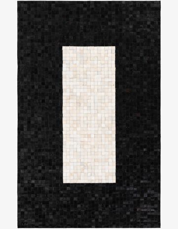 5' 2 x 8' 1 Cowhide Stocks Rug