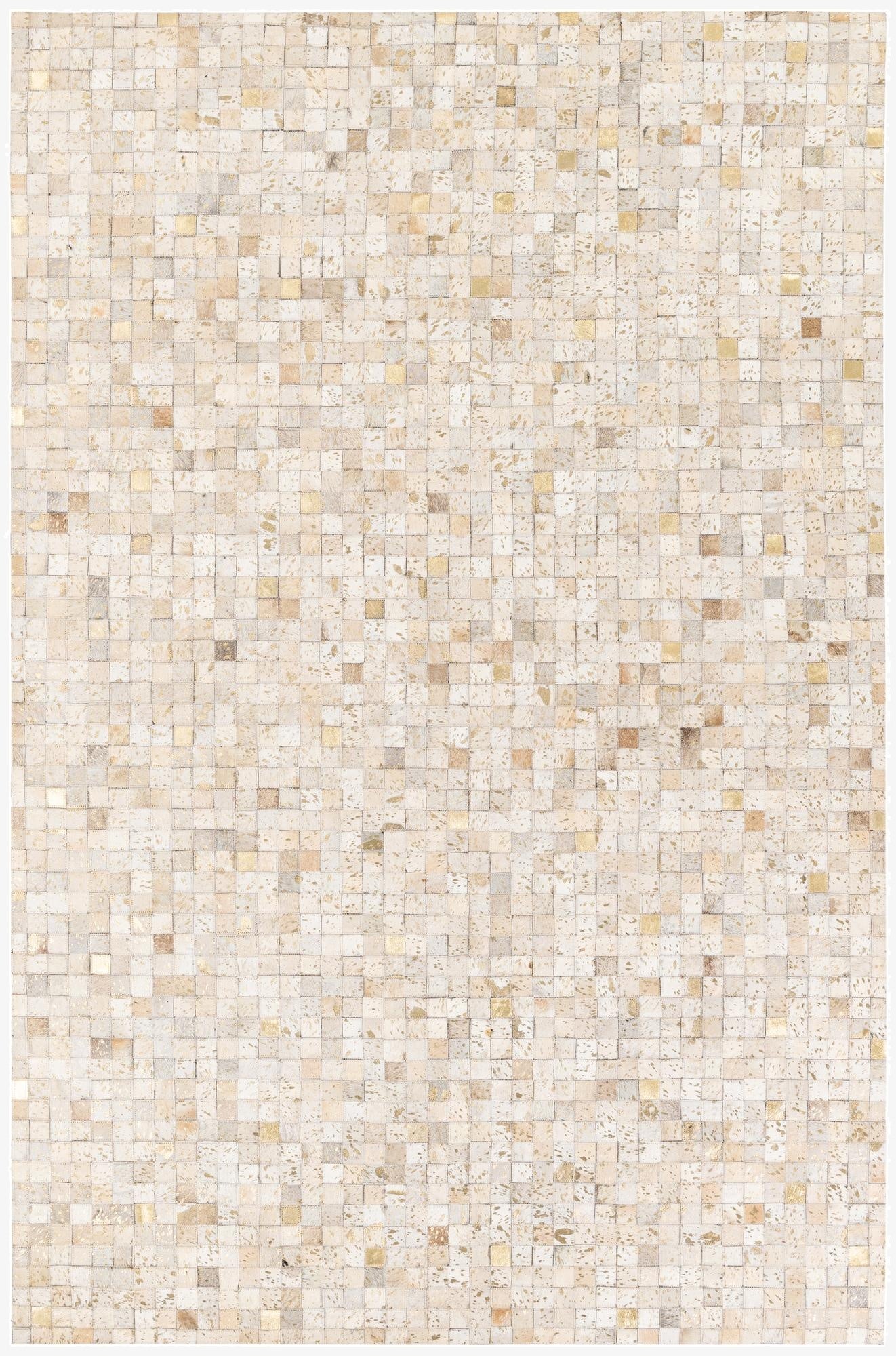 5' 4 x 8' 1 Cowhide Stocks Rug