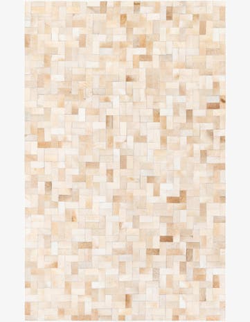 5' x 7' 11 Cowhide Stocks Rug