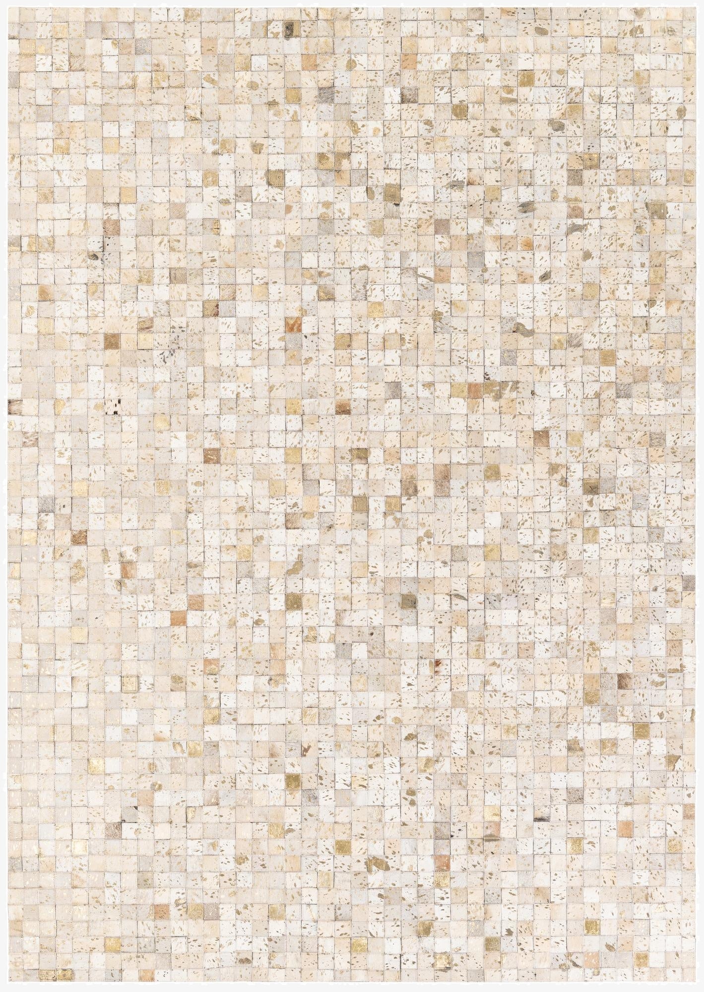 5' 3 x 7' 6 Cowhide Stocks Rug