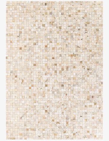 5' 3 x 7' 6 Cowhide Stocks Rug