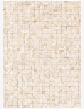 4' 1 x 5' 8 Cowhide Stocks Rug