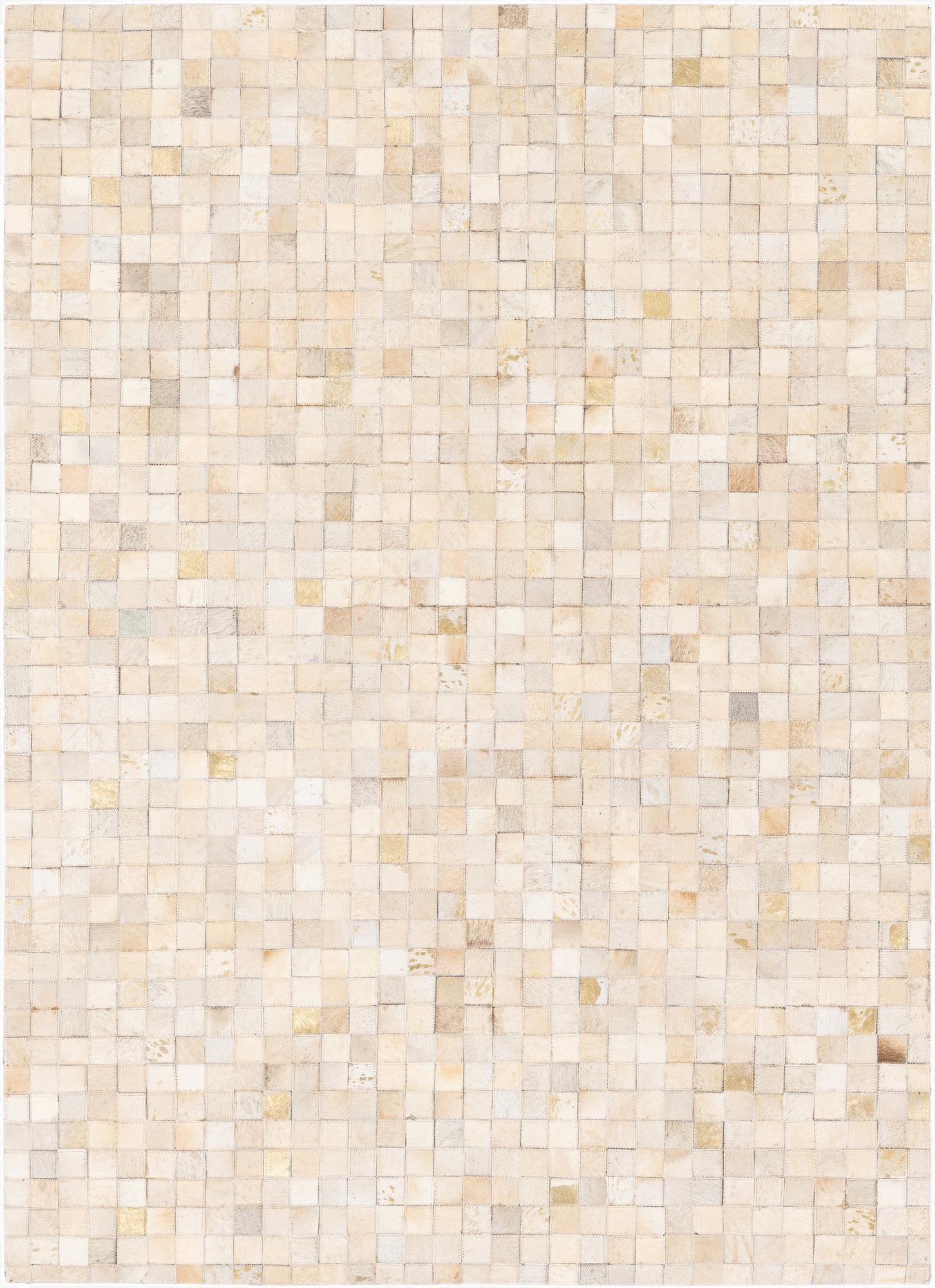 4' 1 x 5' 7 Cowhide Stocks Rug