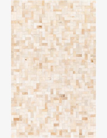 5' x 7' 11 Cowhide Stocks Rug