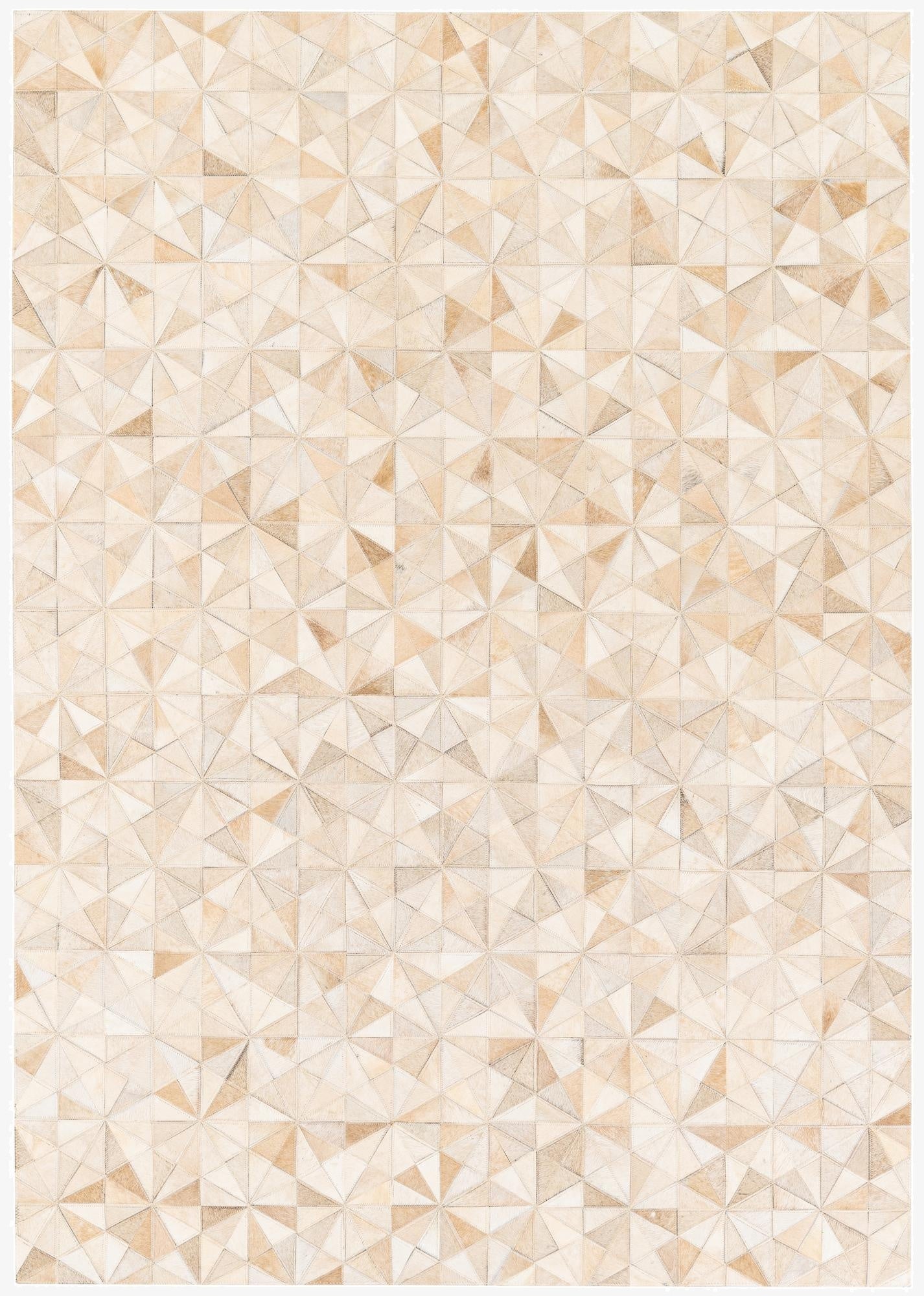 4' 8 x 6' 7 Cowhide Stocks Rug