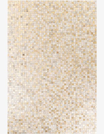 6' x 9' Cowhide Stocks Rug