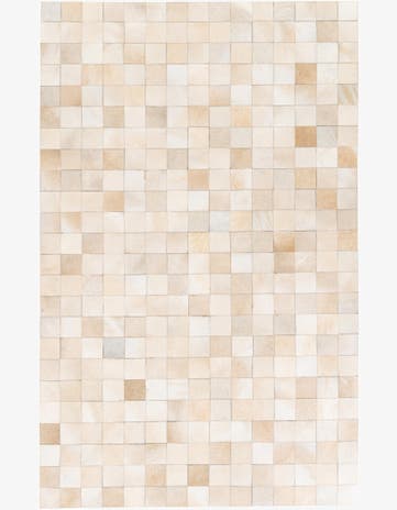 4' 11 x 7' 11 Cowhide Stocks Rug