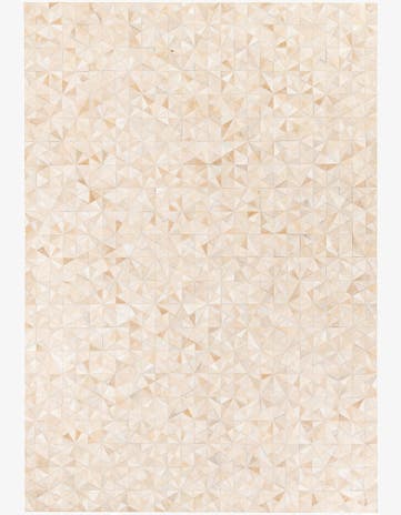 6' 8 x 9' 8 Cowhide Stocks Rug