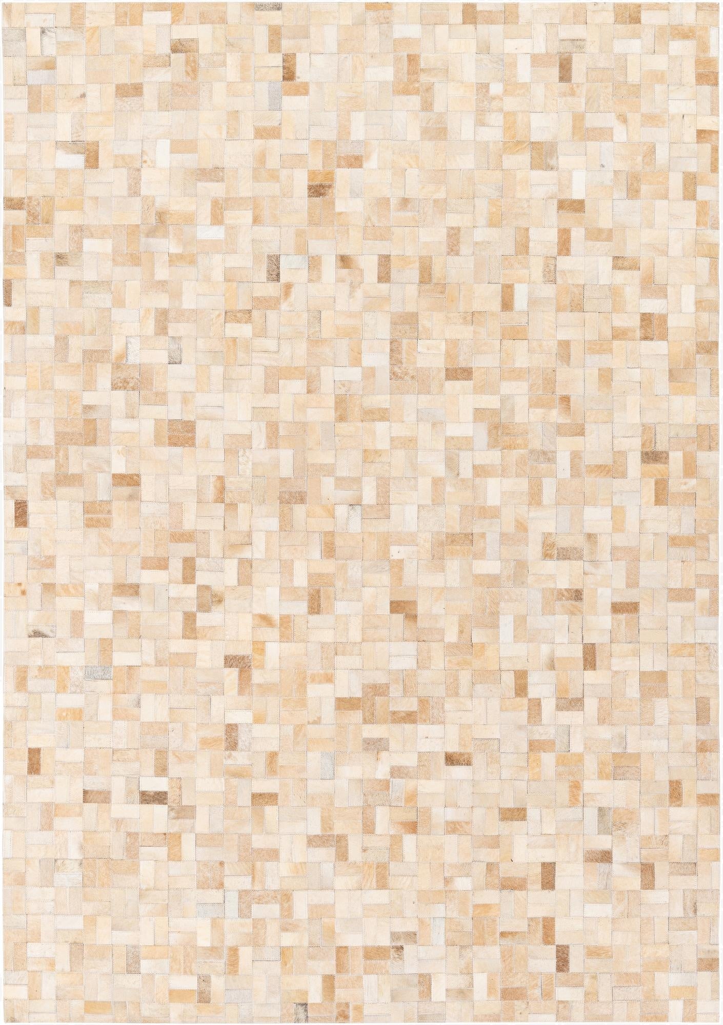 5' 3 x 7' 5 Cowhide Stocks Rug