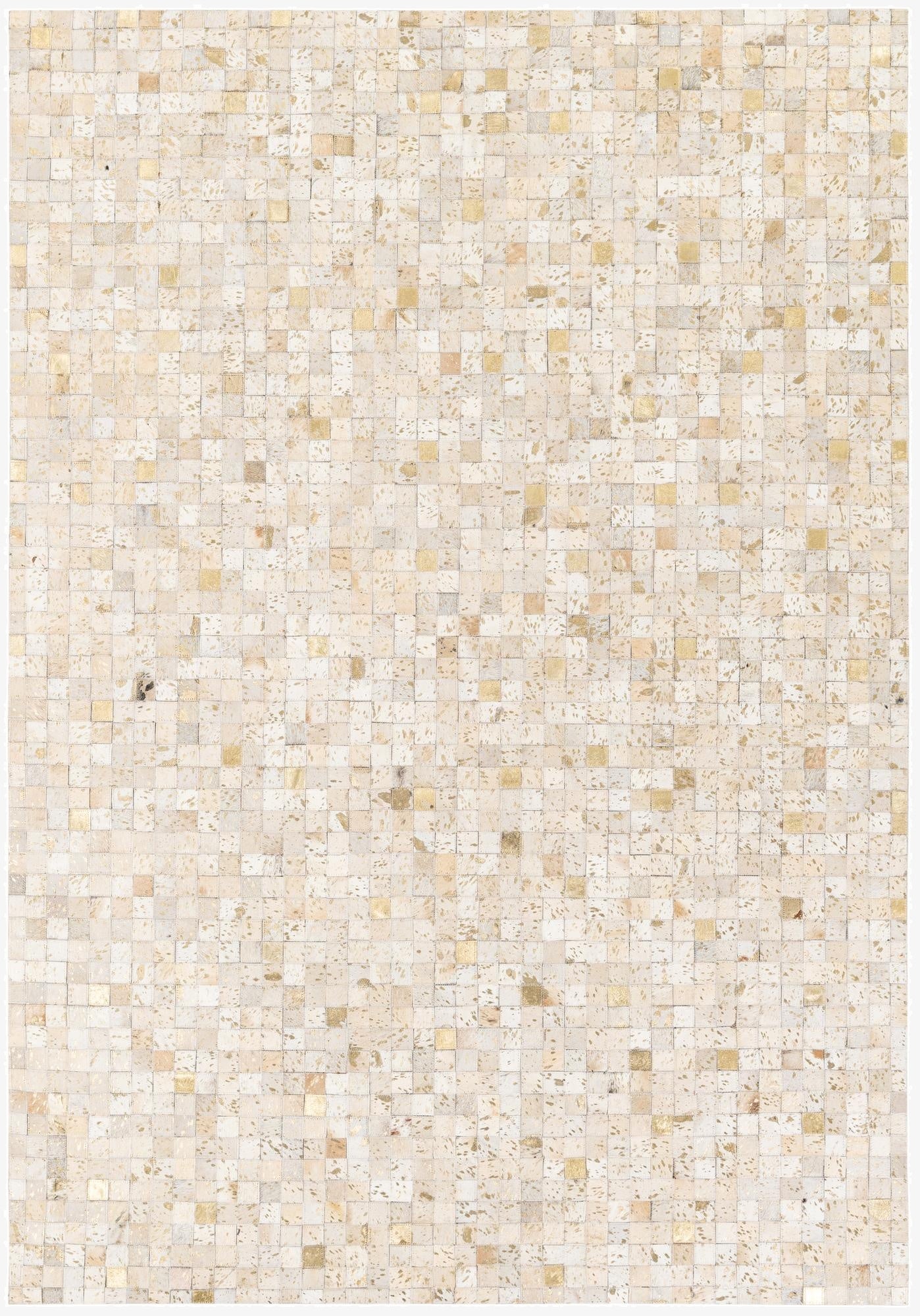 5' 3 x 7' 5 Cowhide Stocks Rug