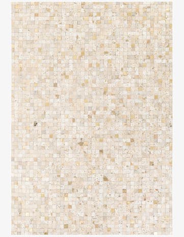 5' 3 x 7' 5 Cowhide Stocks Rug