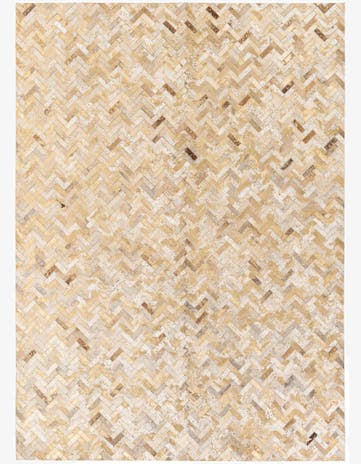 5' 5 x 7' 6 Cowhide Stocks Rug