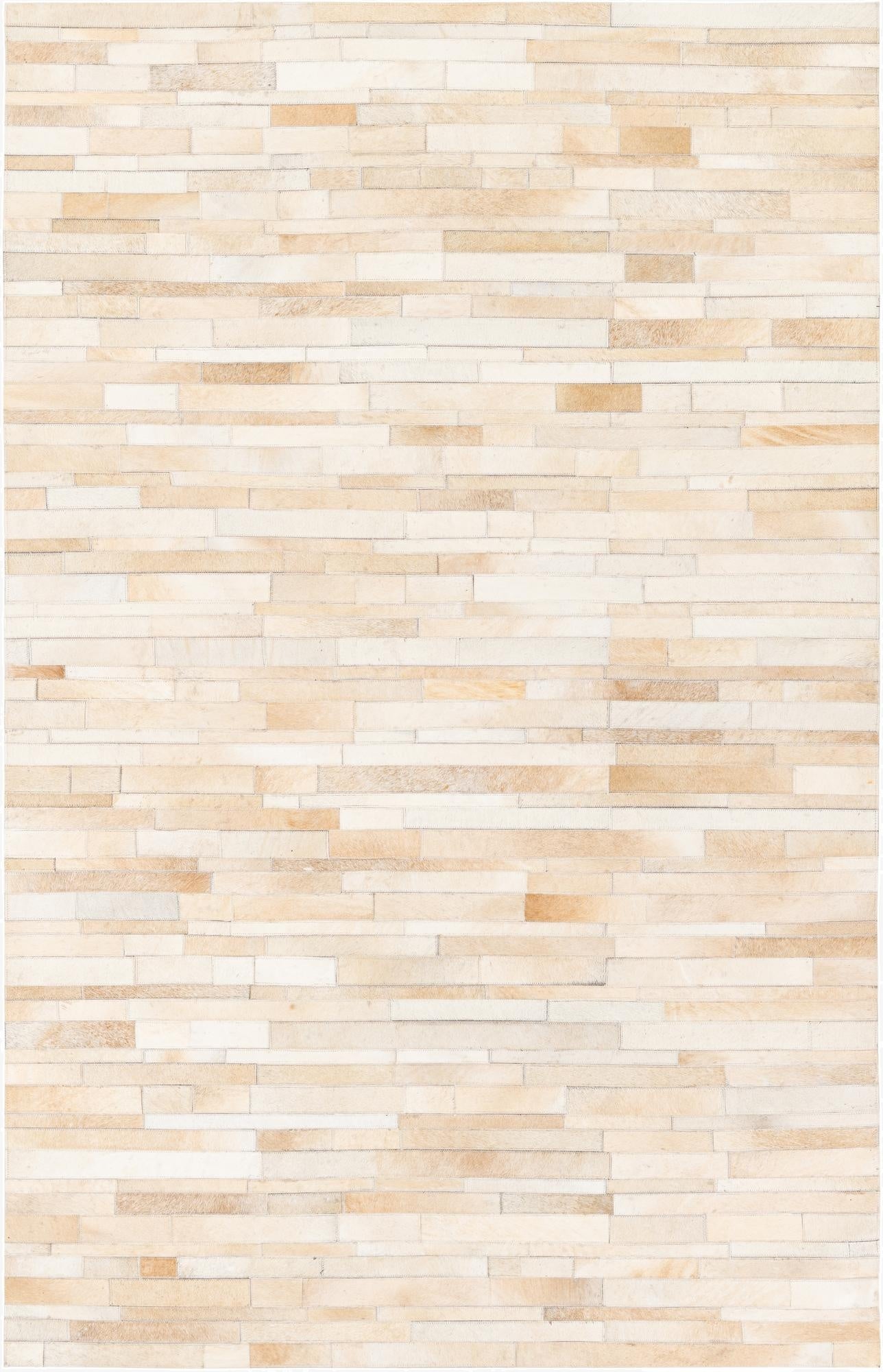 5' x 8' Cowhide Stocks Rug