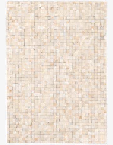 4' 1 x 5' 8 Cowhide Stocks Rug