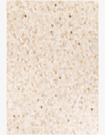 6' 9 x 9' 11 Cowhide Stocks Rug