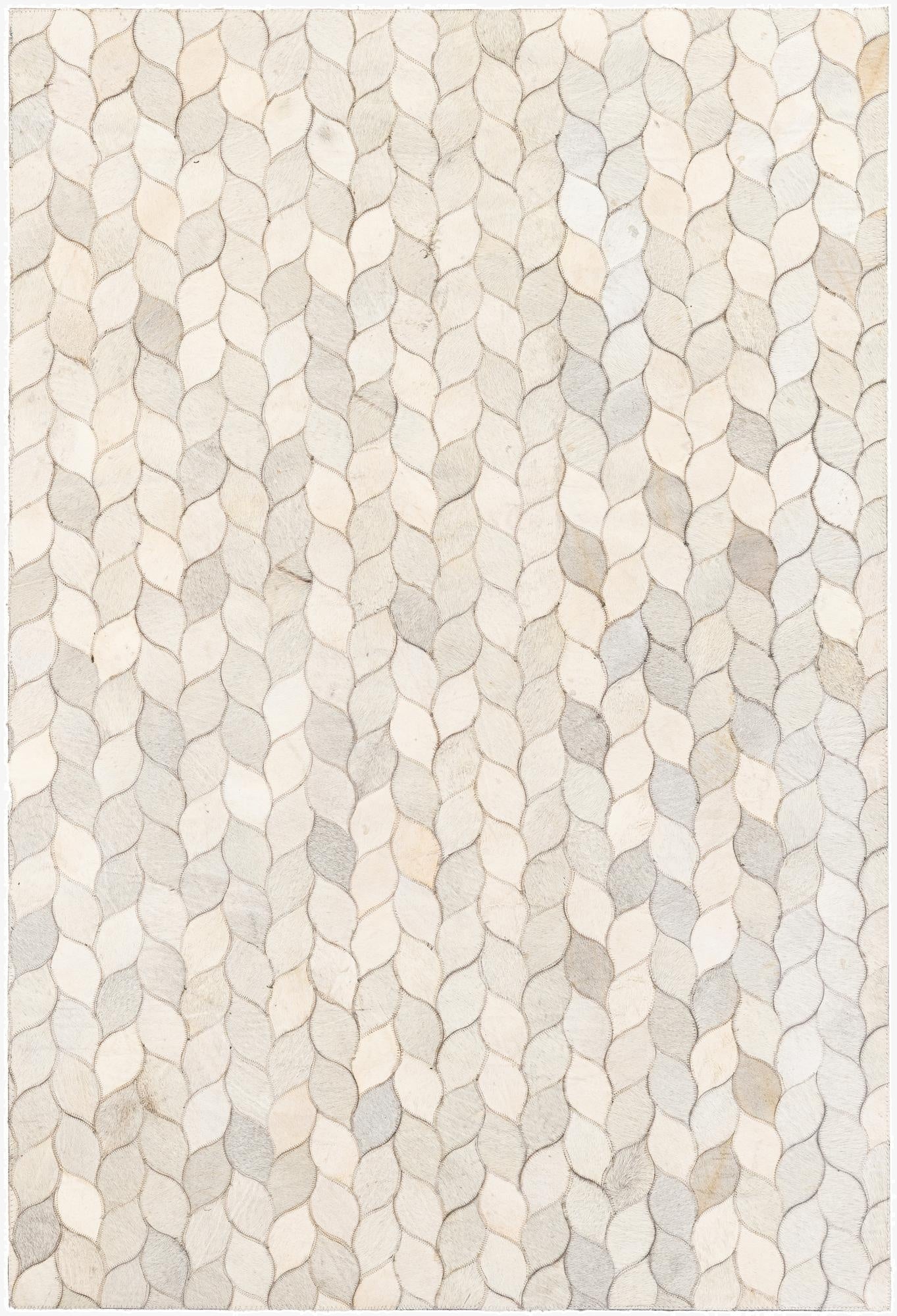 4' 1 x 6' Cowhide Stocks Rug