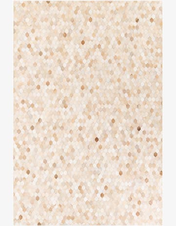 6' 8 x 10' 1 Cowhide Stocks Rug