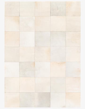 4' 7 x 6' 5 Cowhide Stocks Rug