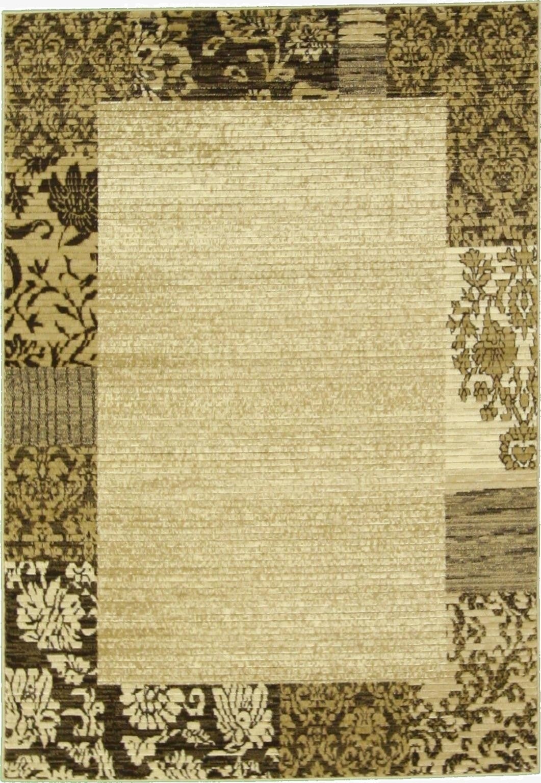 5' 3 x 7' 7 Cut and Loop Rug