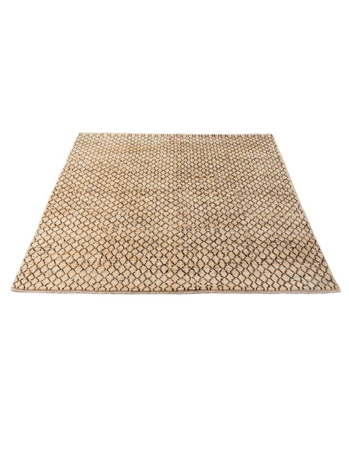 5' 5 x 7' 9 Hand Knotted Darya Wool Rug