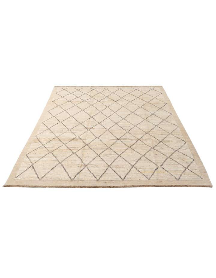 6' 4 x 9' 4 Hand Knotted Darya Wool Rug