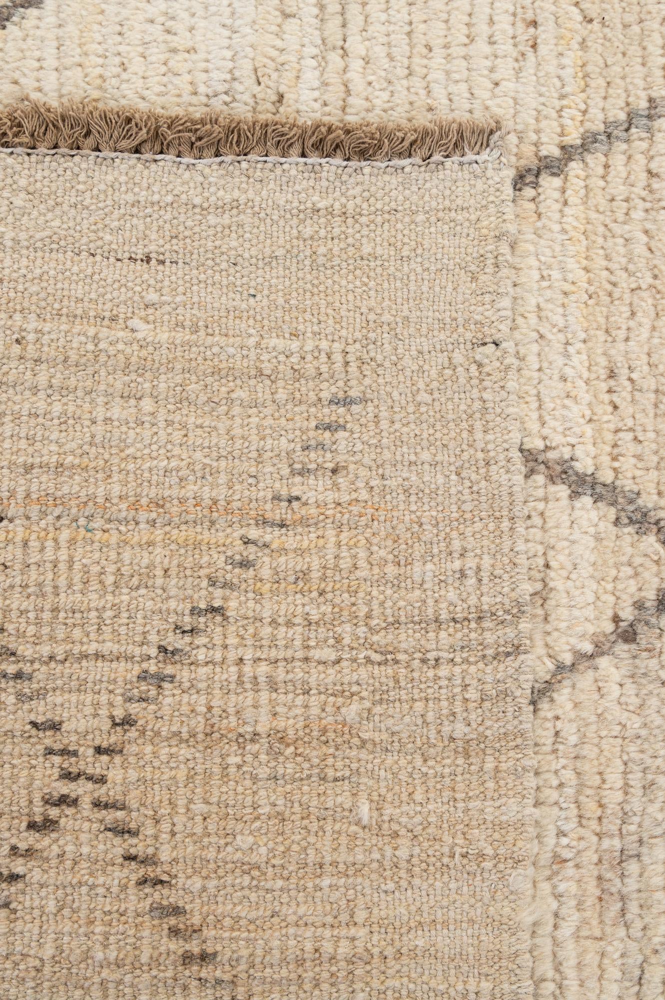 6' 4 x 9' 4 Hand Knotted Darya Wool Rug